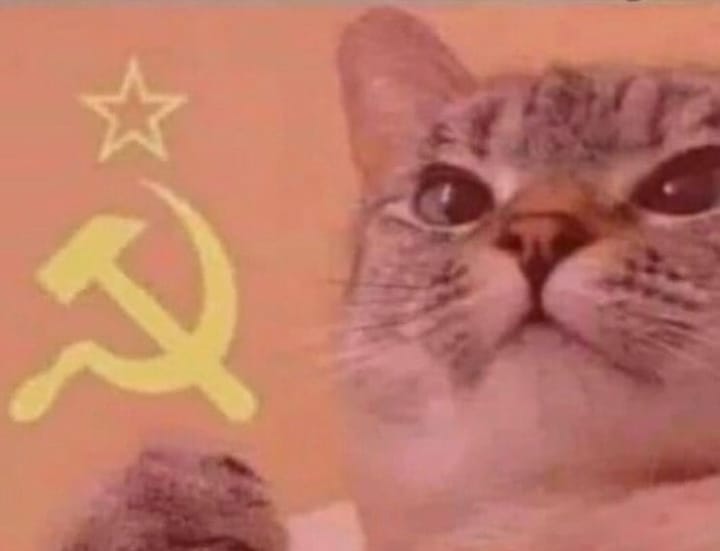 Are cats the true heirs of Lenin?